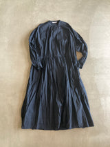 TOUJOURS ビショップスリーブクラッシックギャザードレス