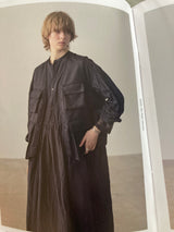 TOUJOURS ビショップスリーブクラッシックギャザードレス