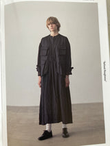 TOUJOURS ビショップスリーブクラッシックギャザードレス