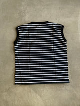 TOUJOURS スリーブレストリムTシャツ