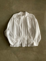 TOUJOURS バックトゥフロントスモックシャツ