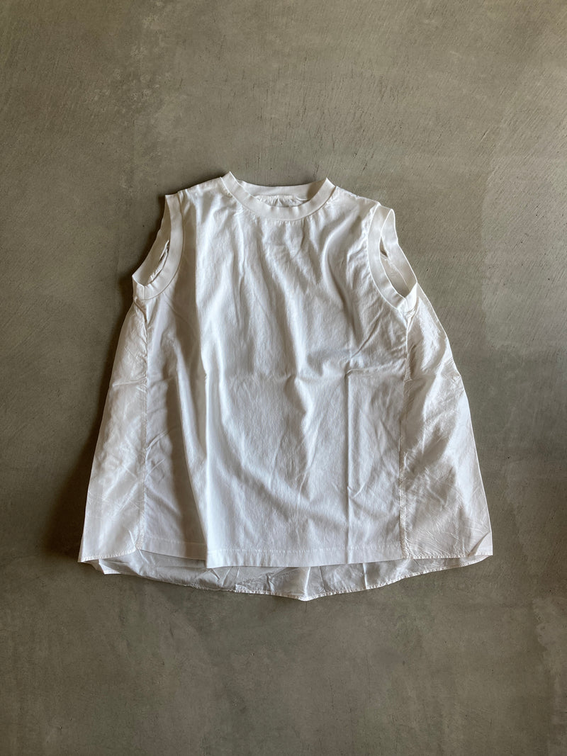 TOUJOURS スリーブレスコンビネーションTシャツ