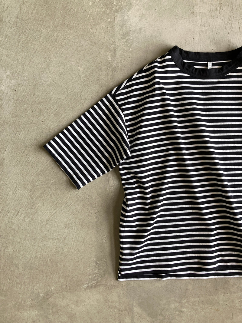 FIRMUM 6分袖クルーネックTシャツ
