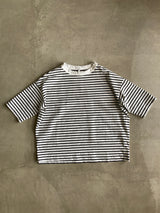 FIRMUM 6分袖クルーネックTシャツ