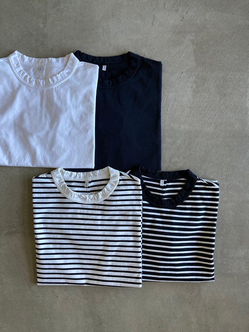 FIRMUM クルーネックロングスリーブTシャツ