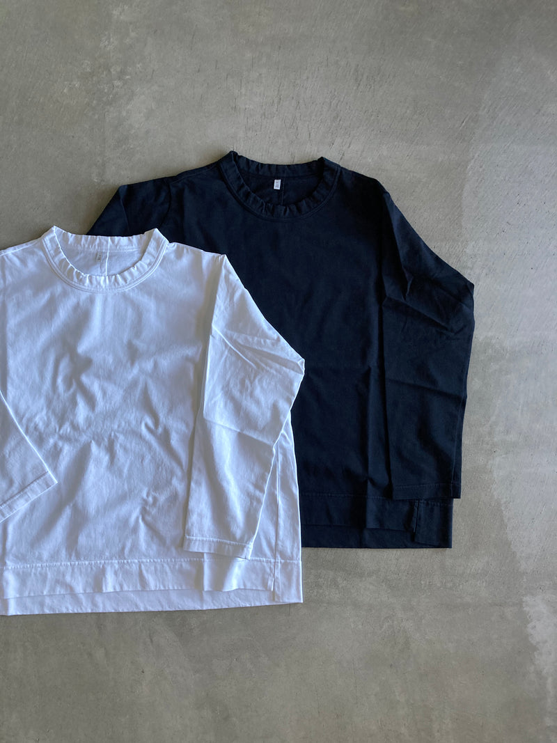 FIRMUM クルーネックロングスリーブTシャツ