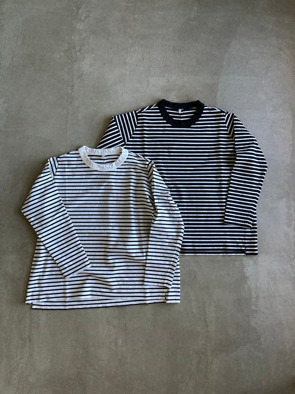 FIRMUM クルーネックロングスリーブTシャツ