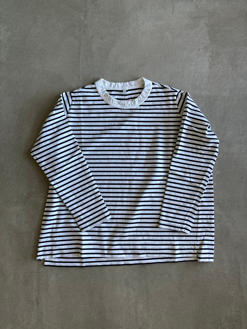 FIRMUM クルーネックロングスリーブTシャツ