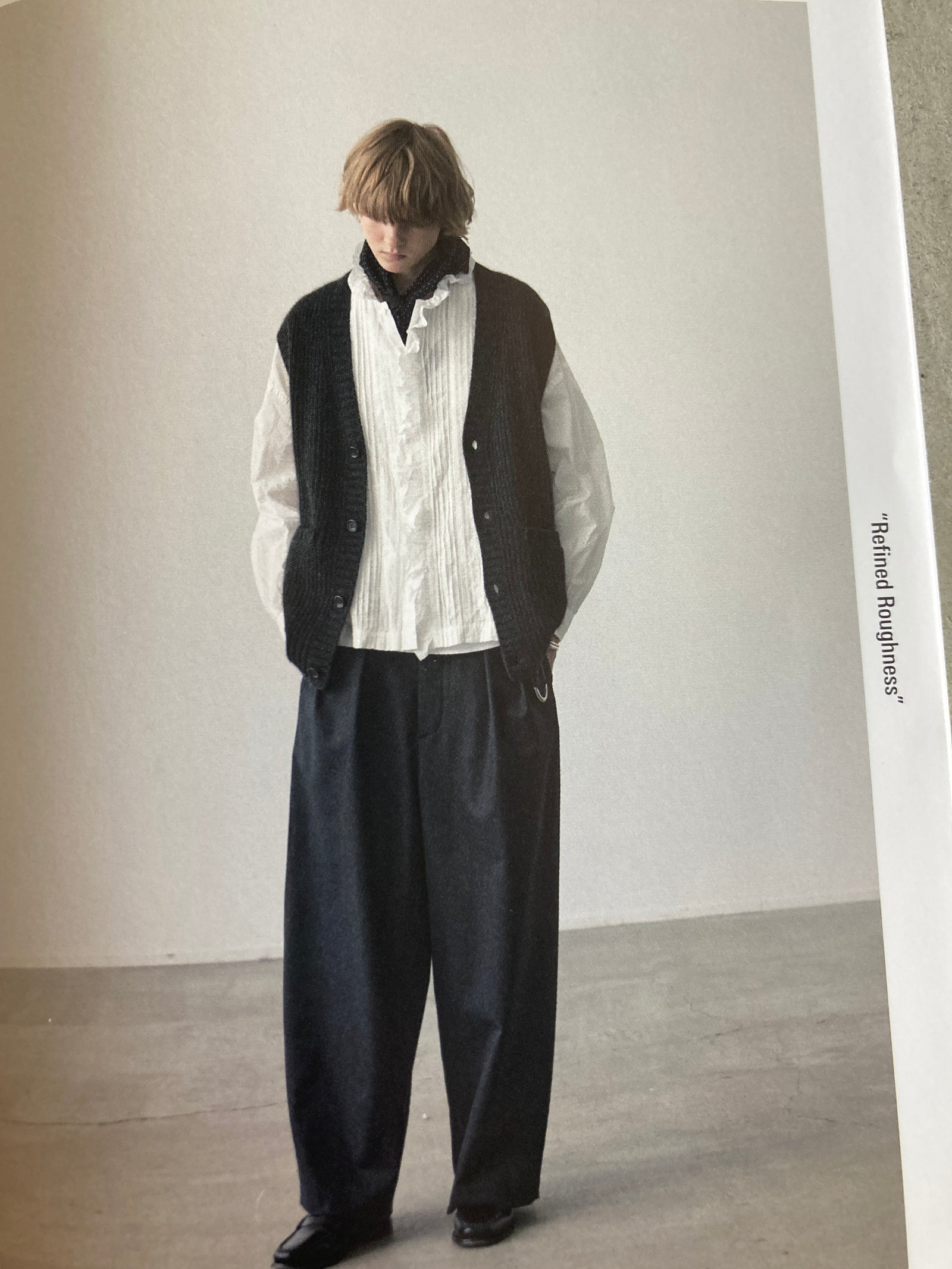 TOUJOURS レースピンタックラッフルシャツ – 日々と旅 hutte