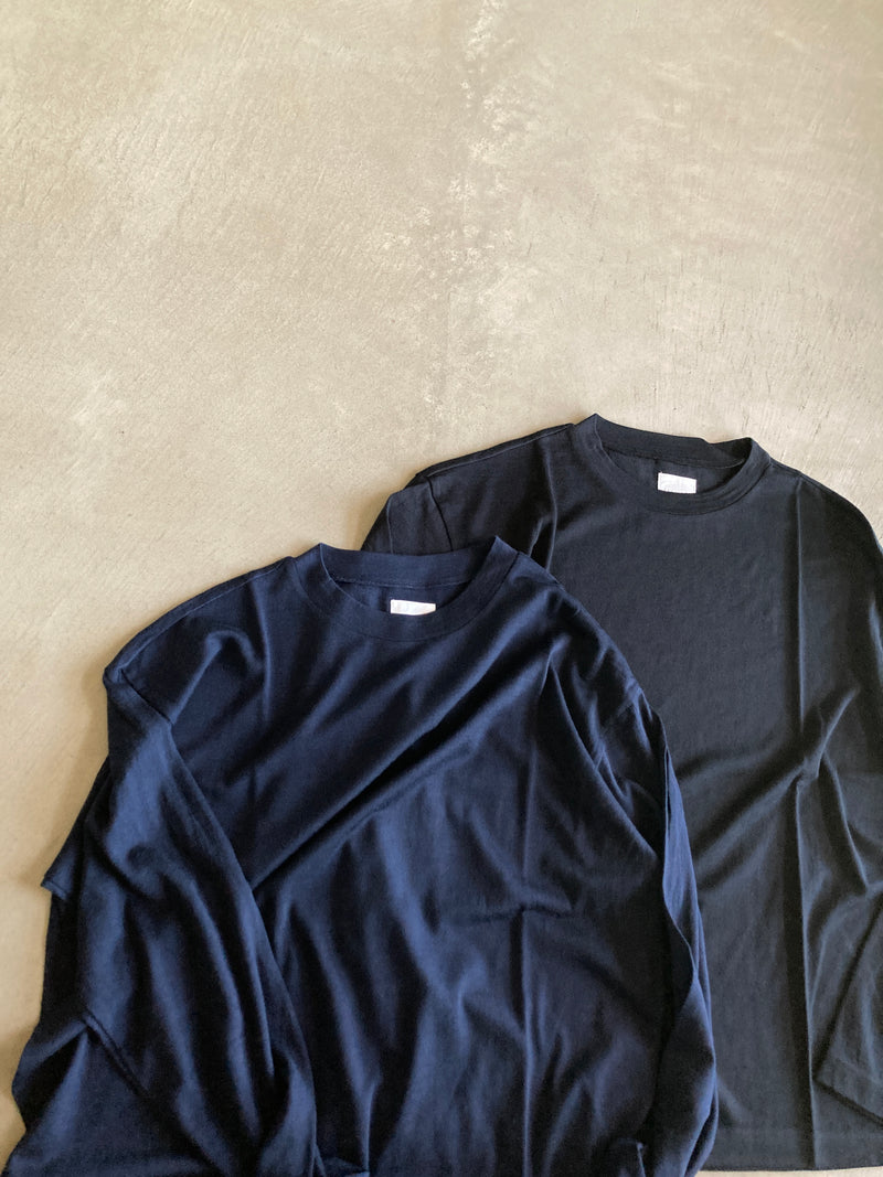 TOUJOURS クルーネックビッグプルオーバー