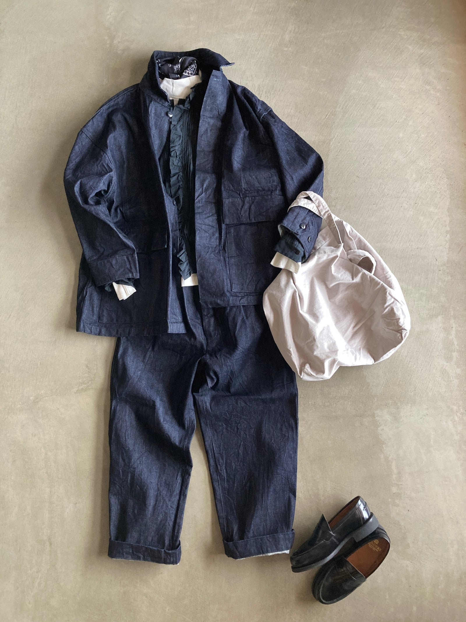 TOUJOURS カバーオールジャケット – 日々と旅 hutte