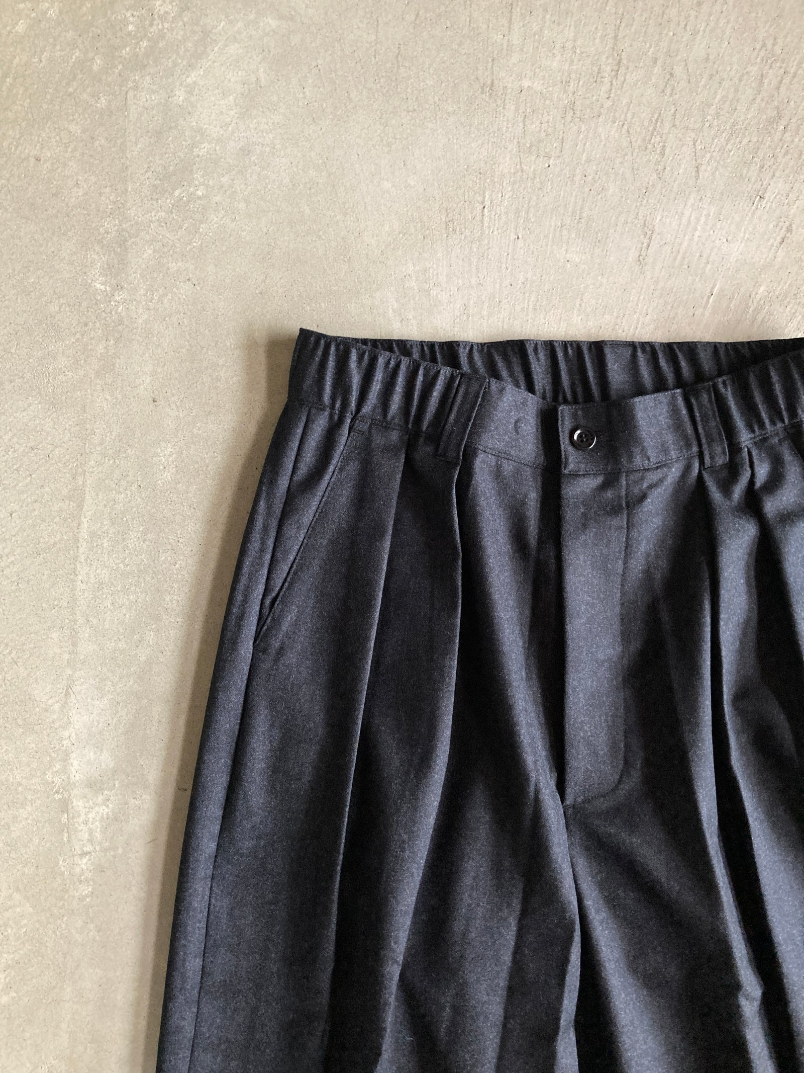 TOUJOURS 2インプリーツバギーパンツ – 日々と旅 hutte