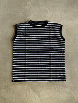 TOUJOURS スリーブレストリムTシャツ