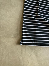 TOUJOURS スリーブレストリムTシャツ