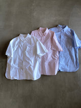 TOUJOURS ハーフスリーブバギーB.D.シャツ