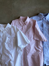 TOUJOURS ハーフスリーブバギーB.D.シャツ