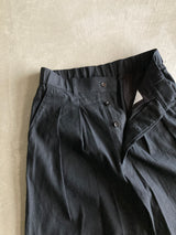 TOUJOURS 2インプリーツショーツ