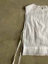 TOUJOURS ヘムドットレースディッキー