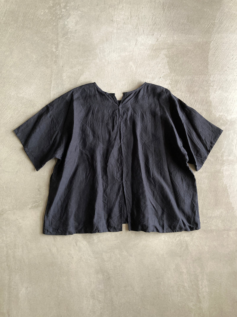 TOUJOURS リネンクロスオーバーシャツ – 日々と旅 hutte