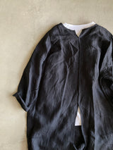 TOUJOURS リネンオーバードレス