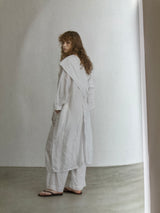 TOUJOURS リネンオーバードレス
