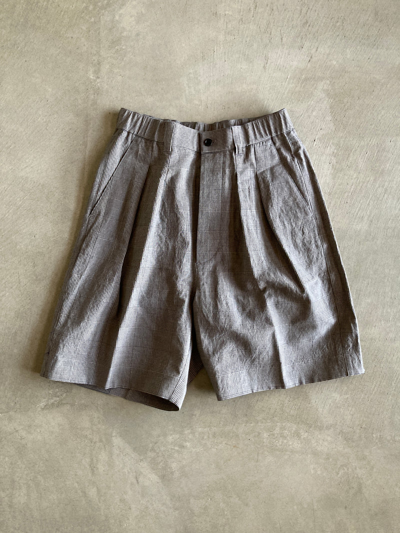 TOUJOURS 2インプリーツショーツ TOUJOURS 2インプリーツショーツ – 日々と旅 hutte
