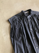 TOUJOURS スリーブレスロングシャツ