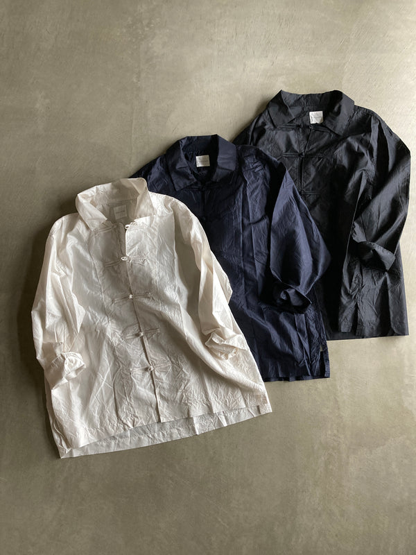2014SS トゥジュー TOUJOURS リネン オーバーサイズバスクシャツ TOUJOURS – 日々と旅 hutte