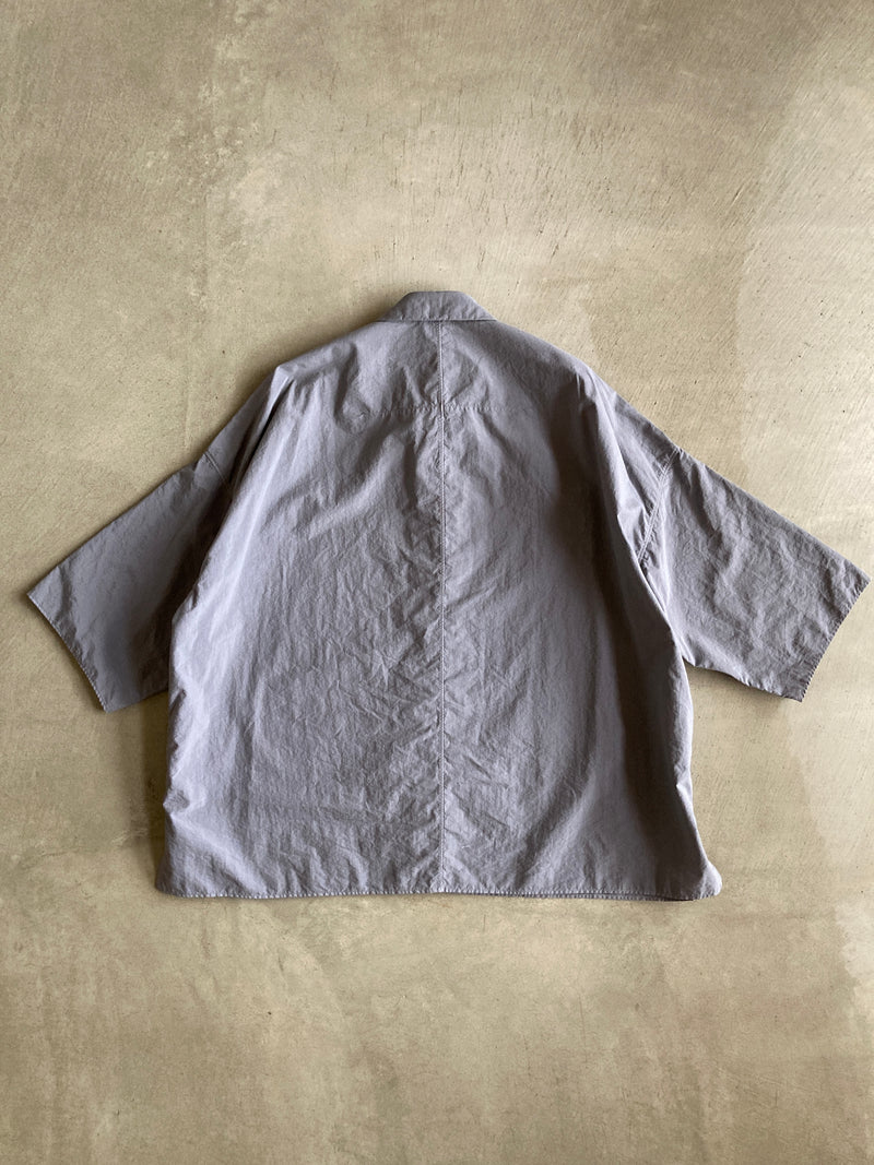 FIRMUM オーバーサイズ６分袖シャツ